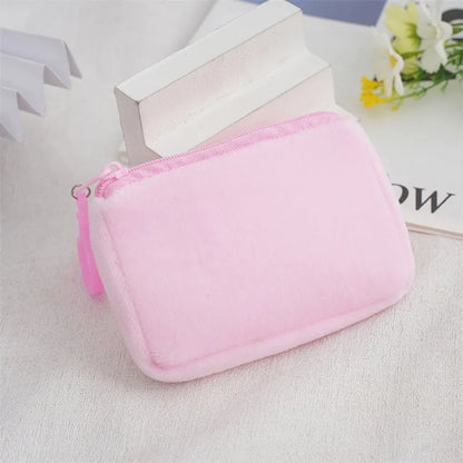 Plain Canvas Cotton Bag Pure Zipper