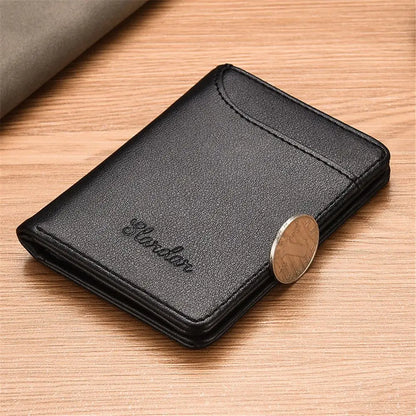 1Pc New Super Slim Soft Wallet PU Leather