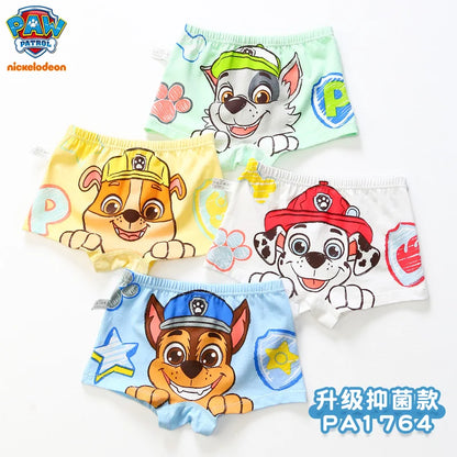 4PCS/SET Genuine Boys Underpants Cotton