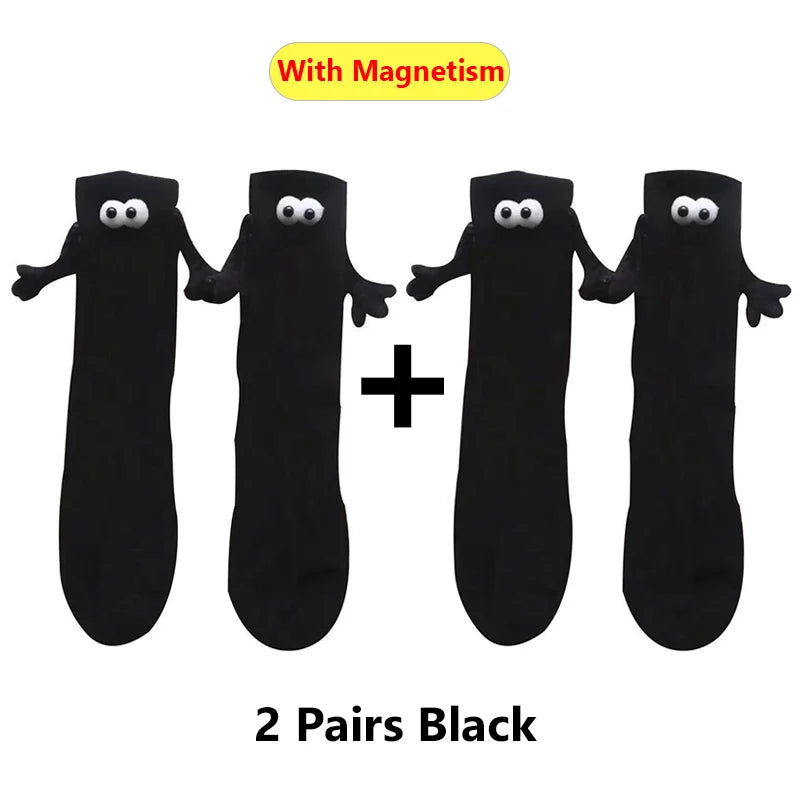 Couple Cotton Sock Magnetic