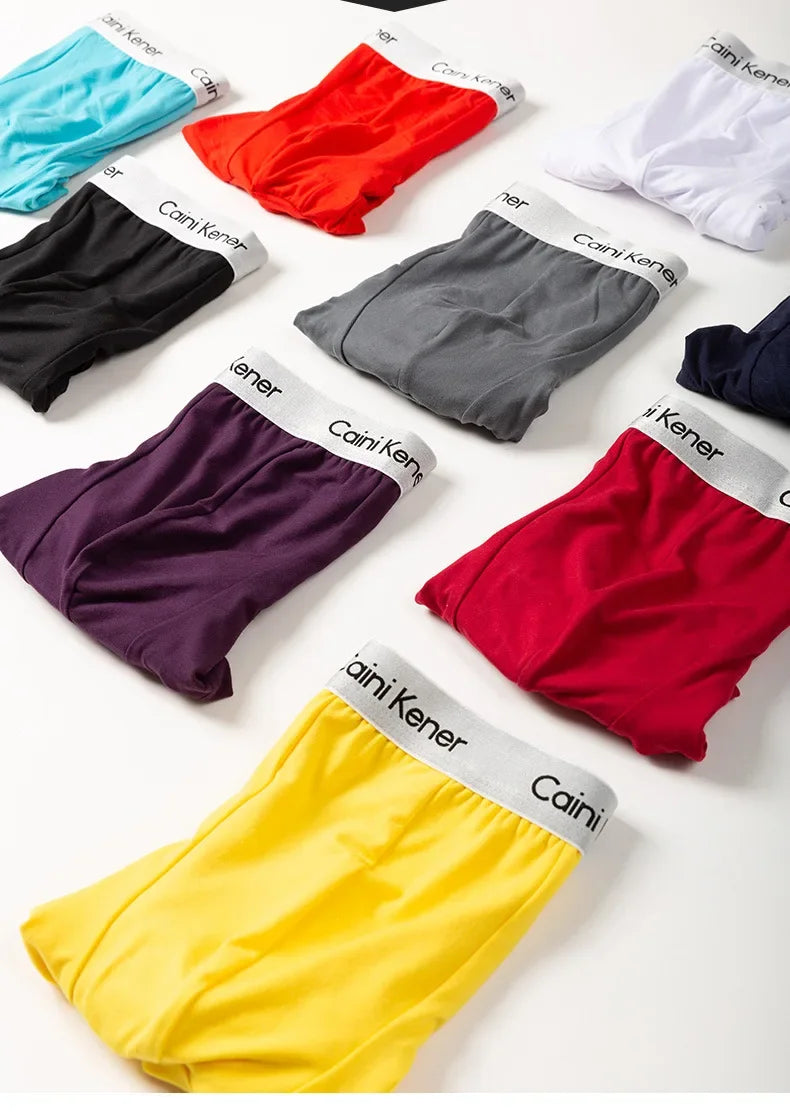 5Pcs/Men's Shorts Brand Underwear