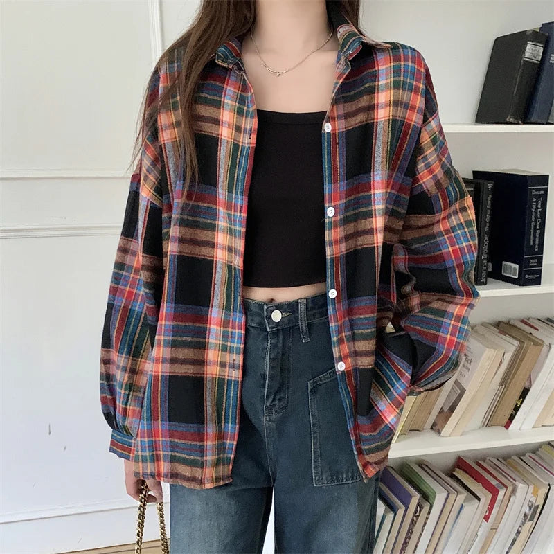 Plaid Shirt Women