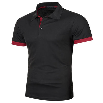 Men Short Sleeve Polo Shirt