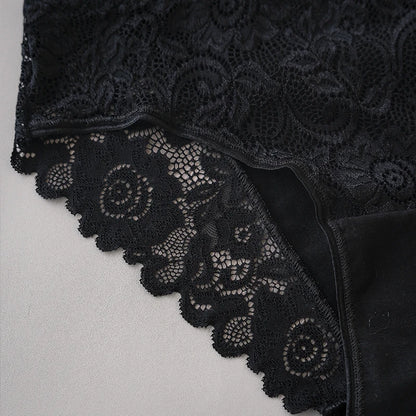 3PCS/Set Luxury Floral Embroidery Lace Panties