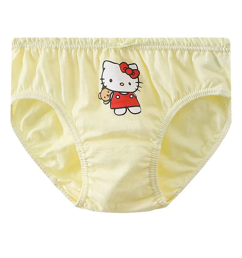 5 Pack/Box Children Panties For Girls Soft Cotton