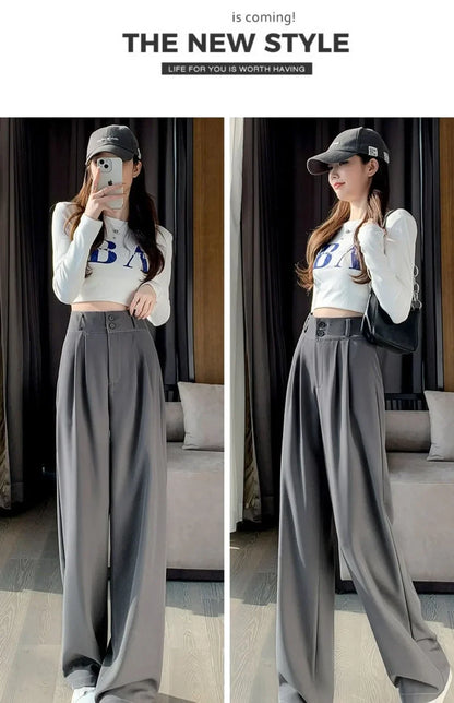 Elegant Wide Leg Pants Women