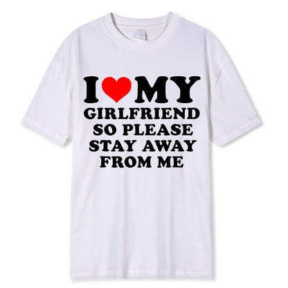 I Love My Boyfriend & I Love My Girlfriend T Shirt