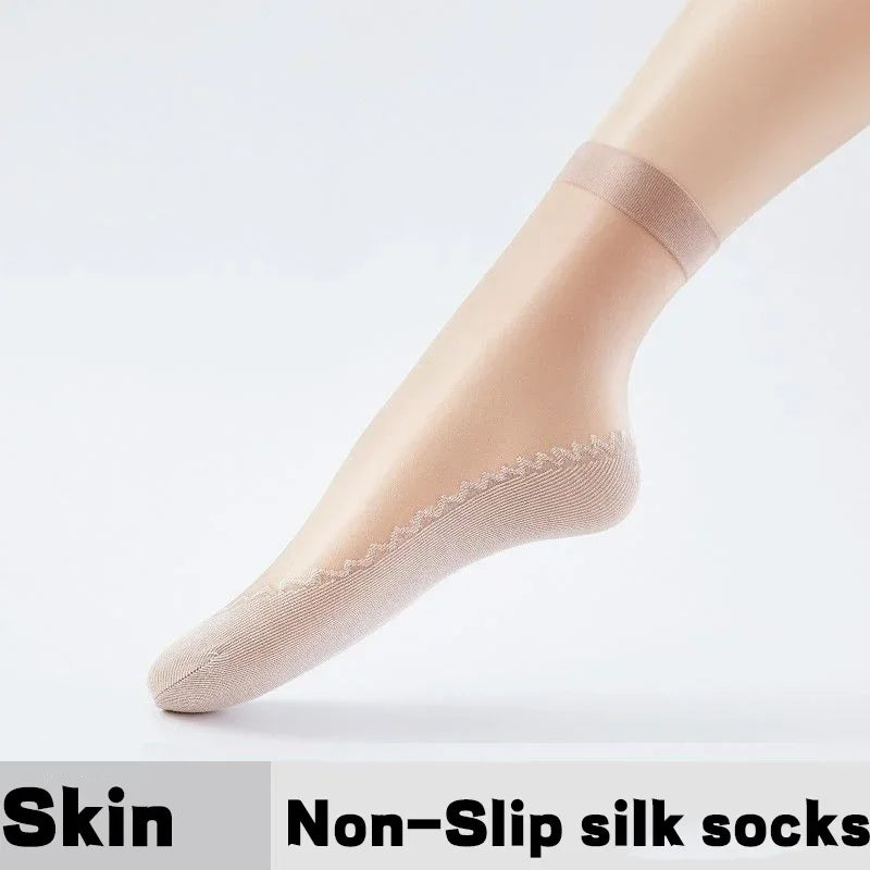 10Pcs Lace Ultrathin Socks Women