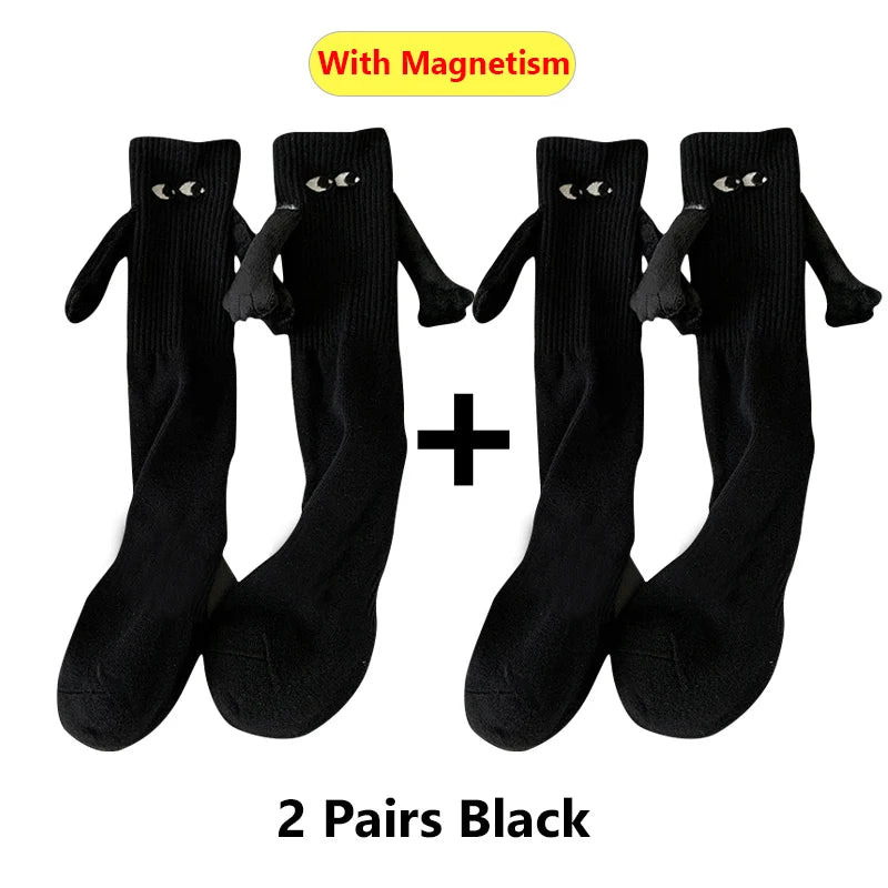 Couple Cotton Sock Magnetic