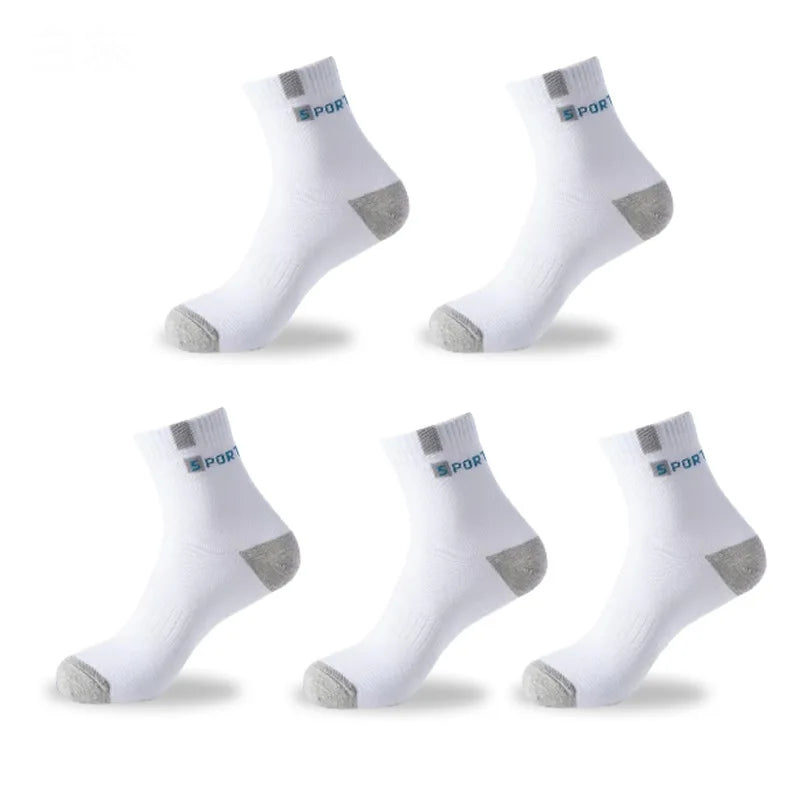 5 PAIRS COTTON SOCKS FOR MEN