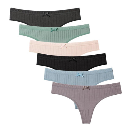 5 PCS/Set Cotton Panties G-String