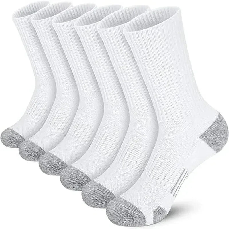 Men's Outdoor Gym Socks High Quality (6 Pairs)