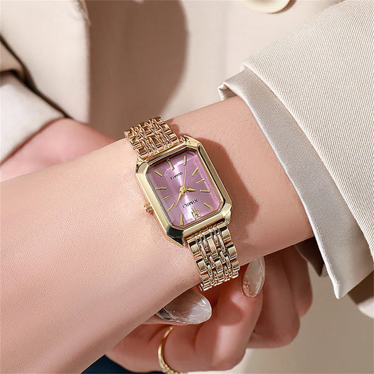 Women Watch Light Luxury Brand Stainless Steel