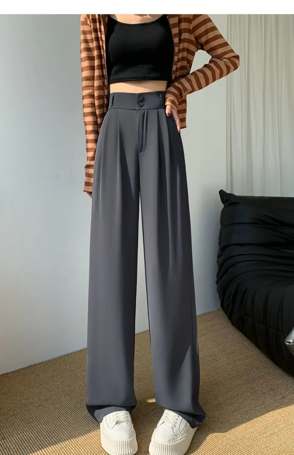 Elegant Wide Leg Pants Women