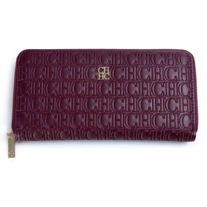 CH Women's Solid Color Long Wallet