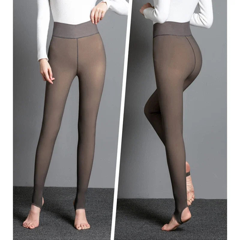 Thicken Polar Stockings Winter Warm Leggings Women