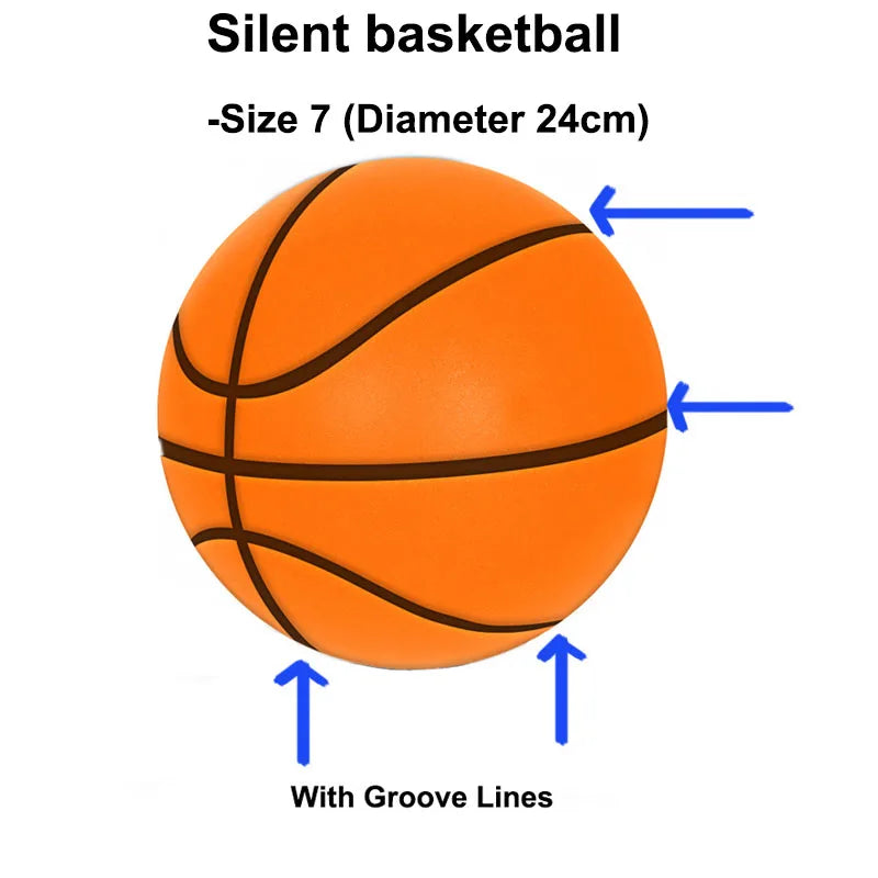 Diameter 24cm Silent Basketball Indoor Practice