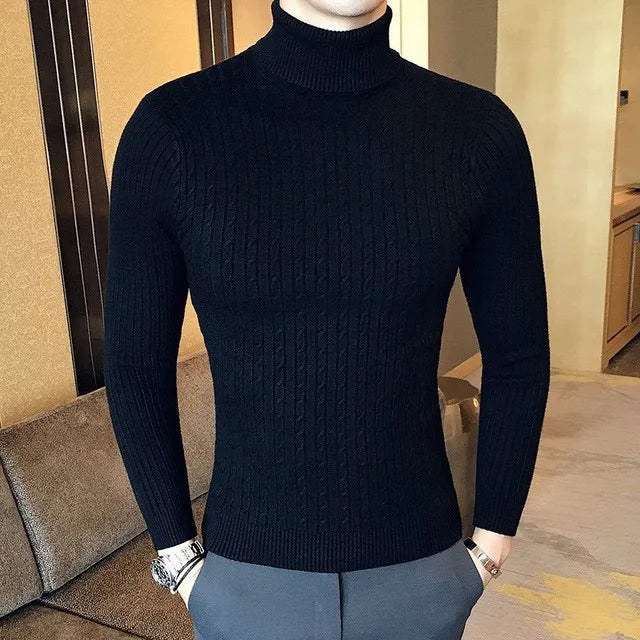 Winter High Neck Thick Warm Sweater