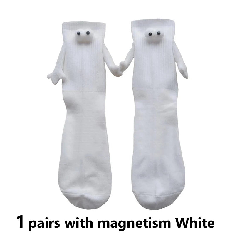 Couple Cotton Sock Magnetic