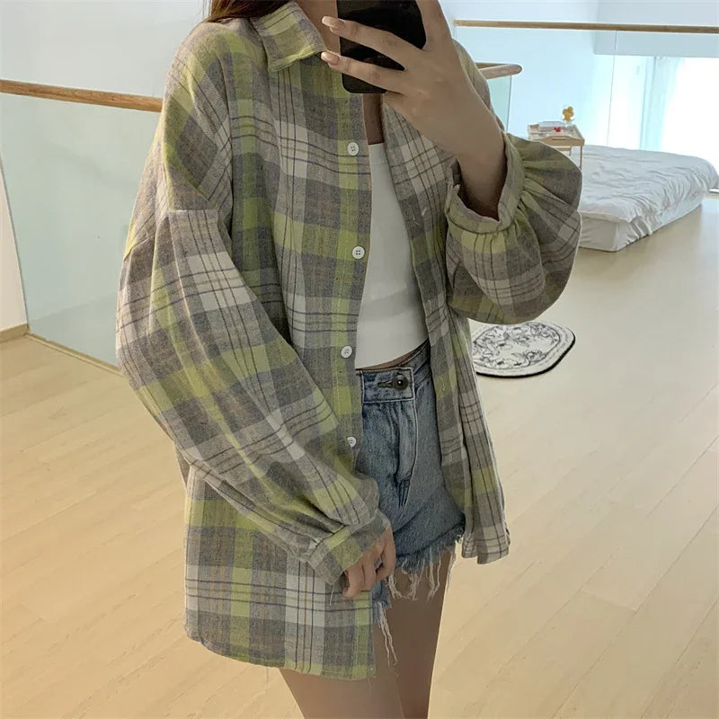 Plaid Shirt Women