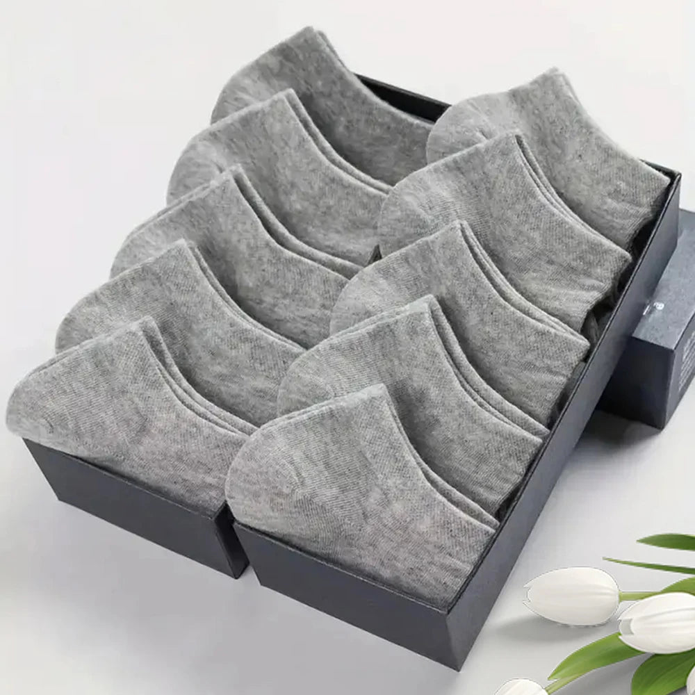 Breathable Deodorant Men's Low Cut Ankle Socks