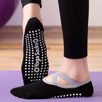 1Pair Professional Women Yoga Socks