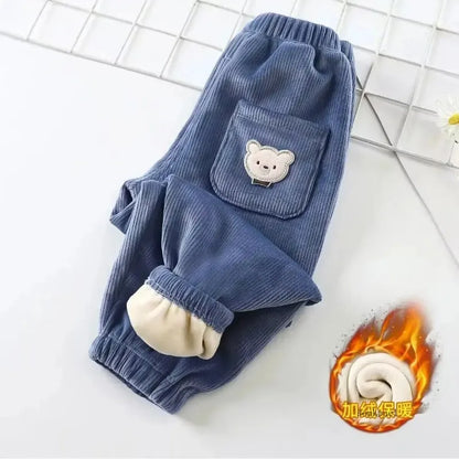 Kids Warm Pants Autumn Winter