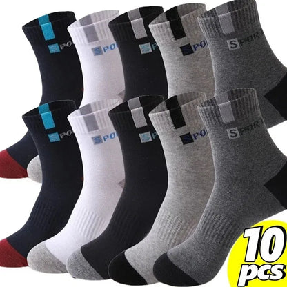 200/100/50/20/10/5 Pairs Cotton Sock for Men