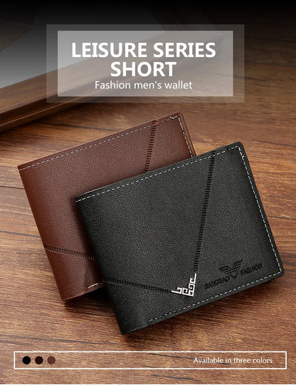 Men's Slim Money Clip Wallet Credit Card ID Holder