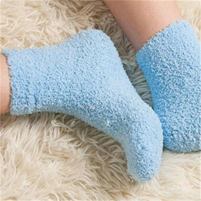 Women's Bed Socks Pure Color