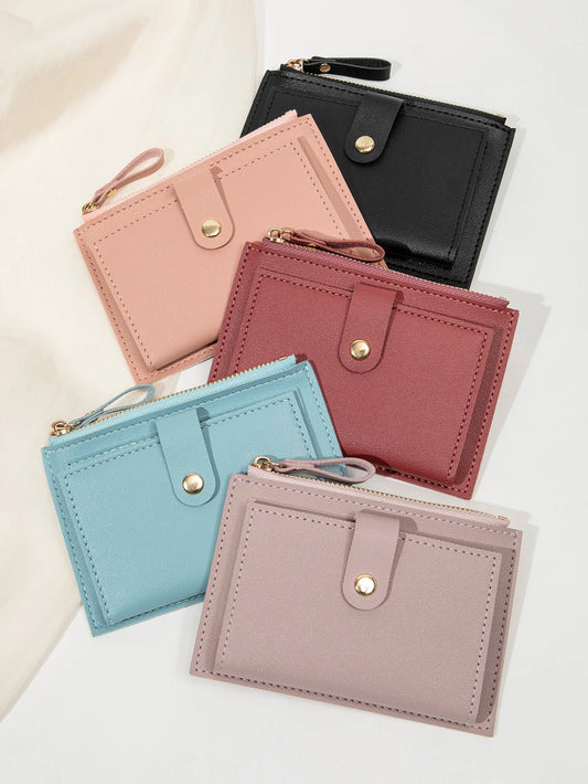 New Women's Short Card Bag Ultra Thin