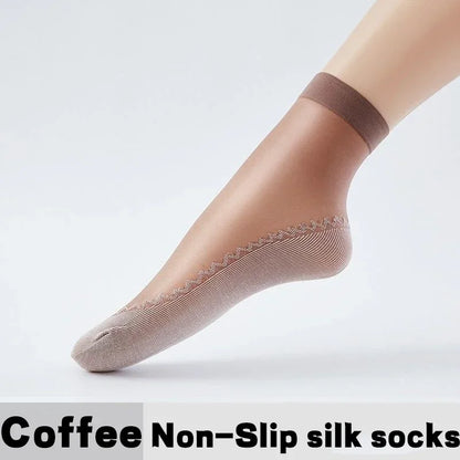 10Pcs Lace Ultrathin Socks Women