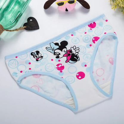 4pcs/Lot Girls  Underwear 100%Cotton Girls Panties