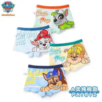 4PCS/SET Genuine Boys Underpants Cotton