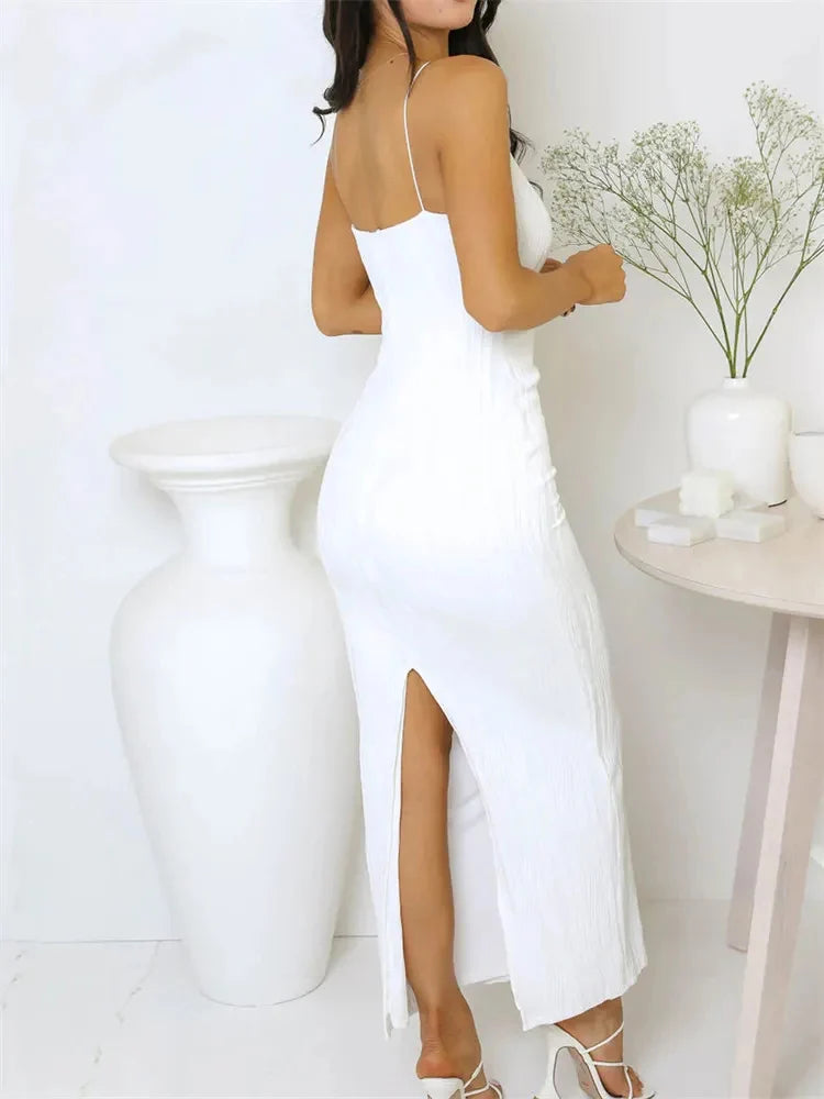 Sexy Women Long Dress Sleeveless