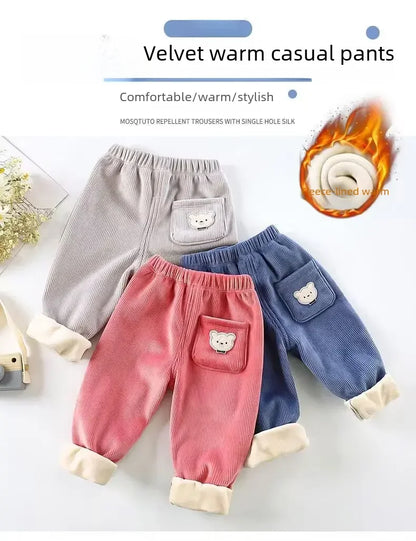 Kids Warm Pants Autumn Winter