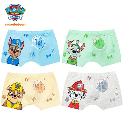 4PCS/SET Genuine Boys Underpants Cotton