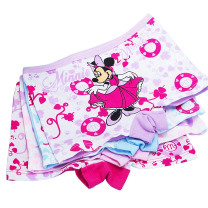 4pcs/Lot Girls  Underwear 100%Cotton Girls Panties