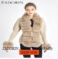 Mink Coats Autumn Winter Fluffy Black Faux Fur Coat