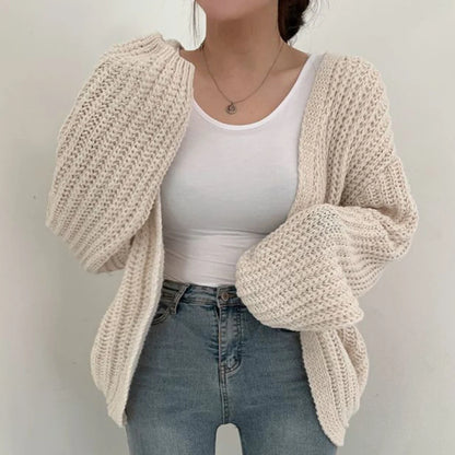 Sleeve Women Cardigan