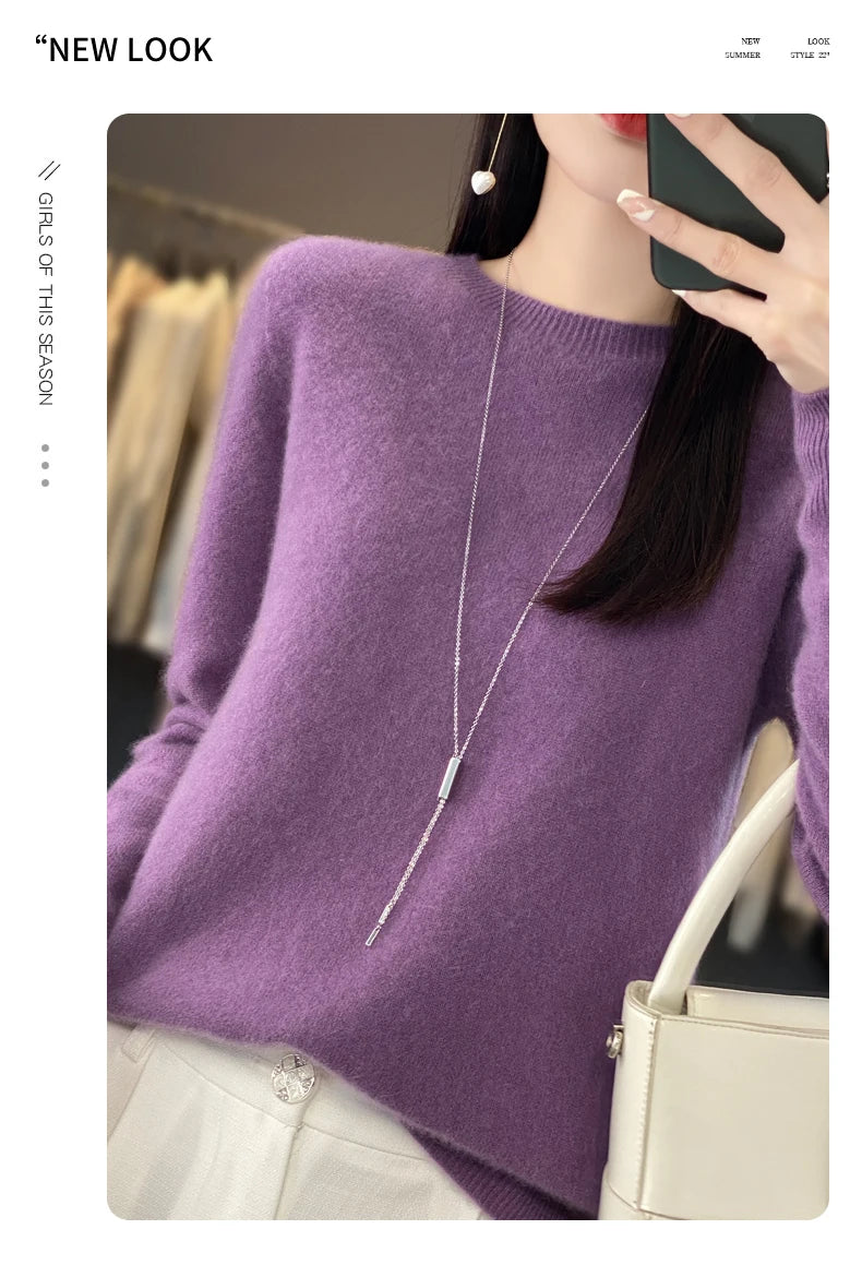 New cashmere sweater