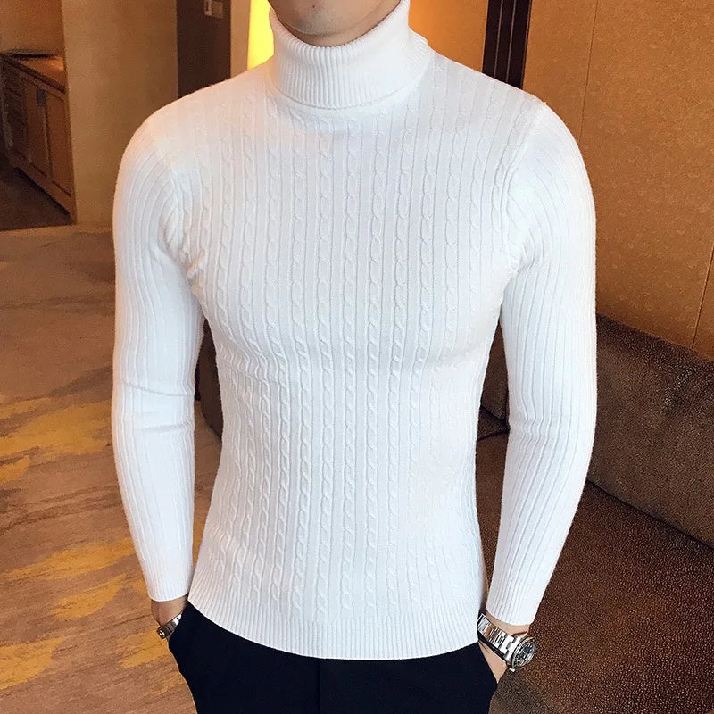 Winter High Neck Thick Warm Sweater