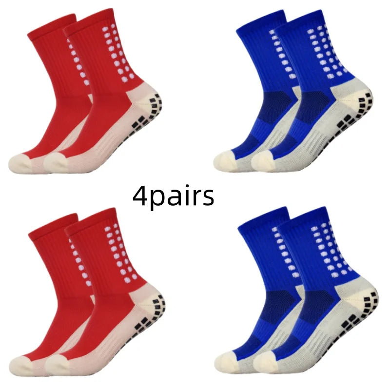 4 pairs of men's soccer socks