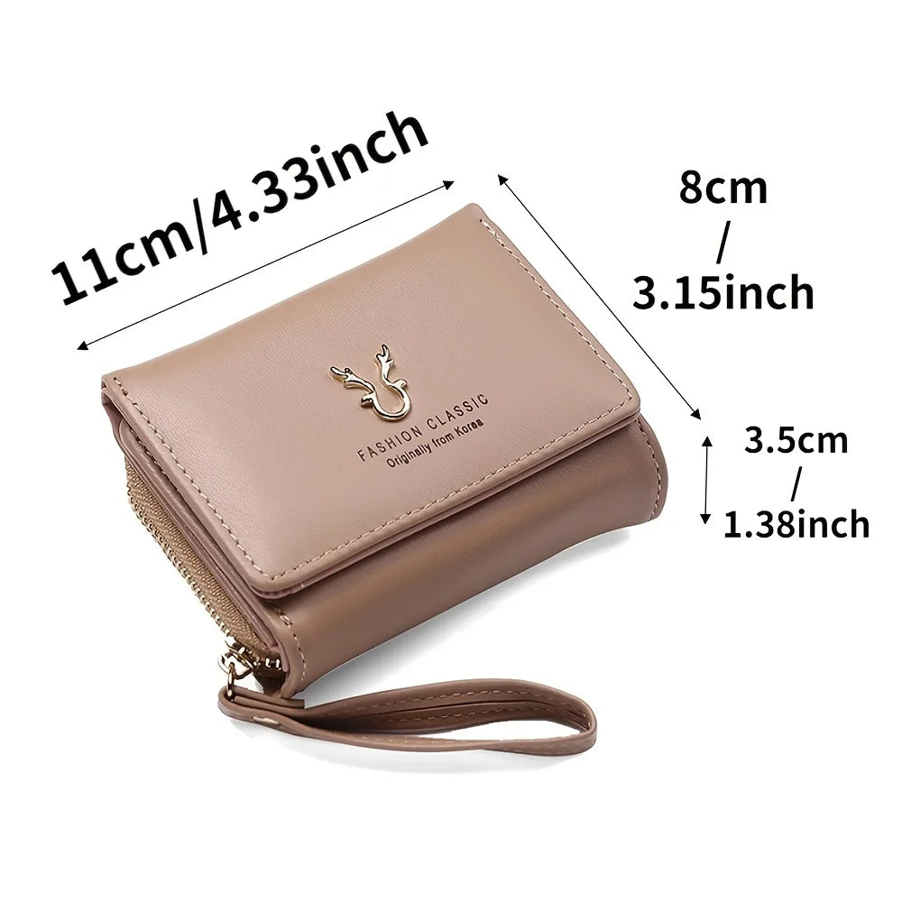 Classic Fashion Three Fold Wallet