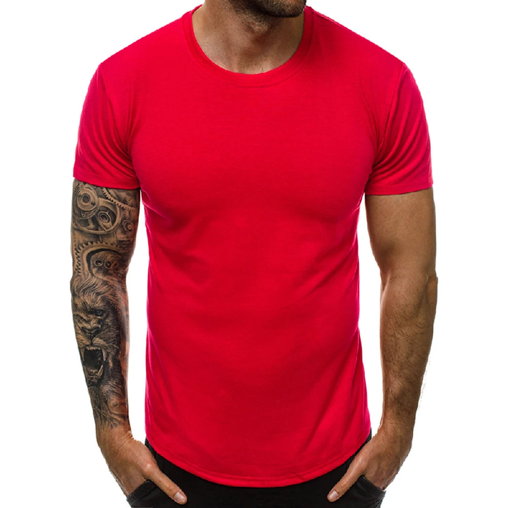 Summer Men's Cotton T-shirt