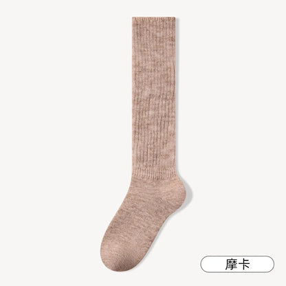 Soft Wool Long Socks Women