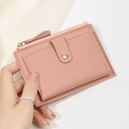 New Women's Short Card Bag Ultra Thin