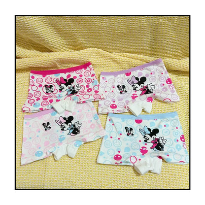 2Pcs/Bag 2-10Y New girl Minnie mouse Underwear