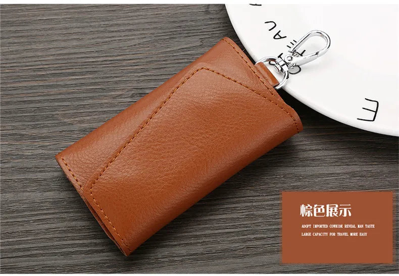 New Genuine Leather Keychain