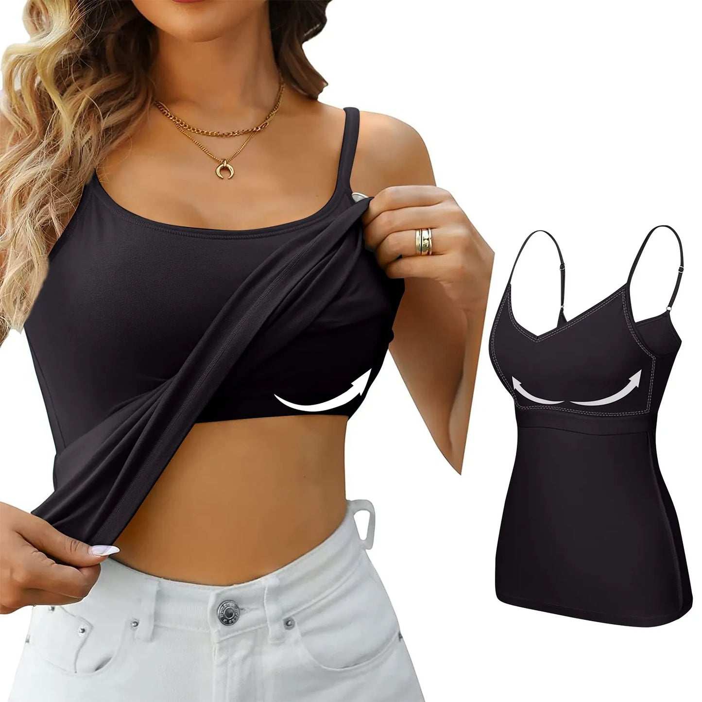 Padded Bra Tank Top Women